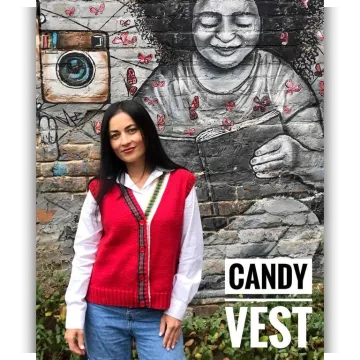 Жилет Candy vest - Наталья Аксенова