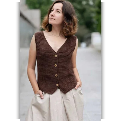 Жилет City Waistcoat - Tatana Kuprijancik