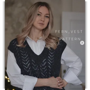 Жилет Fern_Vest - Юлия Старикова