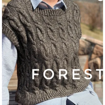 Жилет Forest - miroshka_knitwear