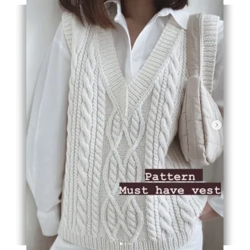 Жилет Мust_have - julia_lapteva_knitwear