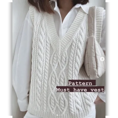 Жилет Мust_have - julia_lapteva_knitwear