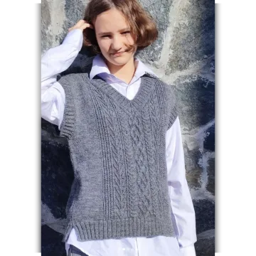 Жилет Парнас - Knit_shik