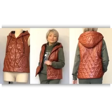 Жилет с капюшоном