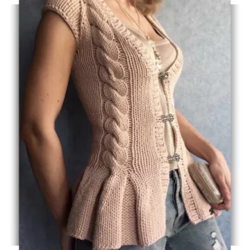 Жилет Сlaire - about_my_knitting