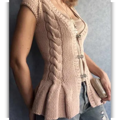 Жилет Сlaire - about_my_knitting