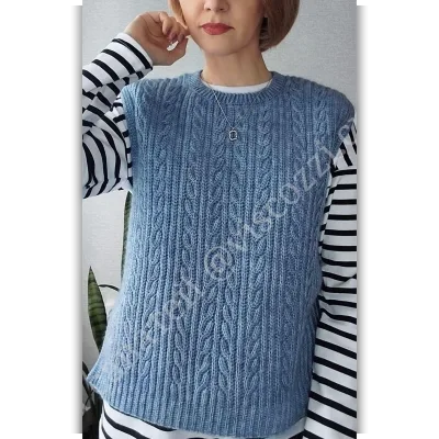 Жилет Вербена - Viscozzi.crochet
