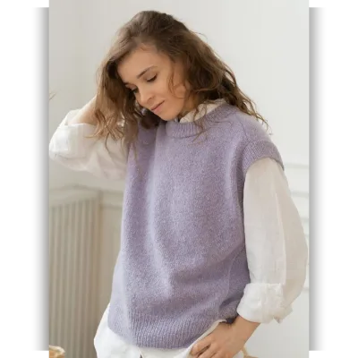 Жилет vest_top_down - helen.yakovleva
